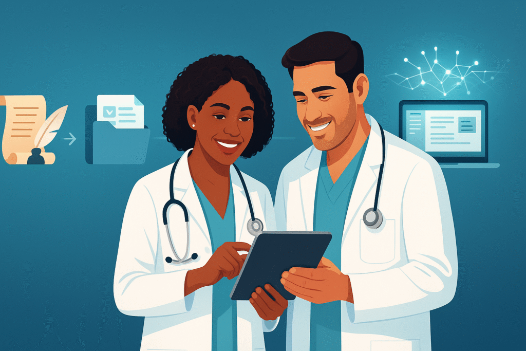 From Quill to Keyboard to AI: How Clinical Documentation Evolved, and What’s Next